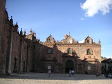 The Cathedral in the Plaza de Armas, Cusco.