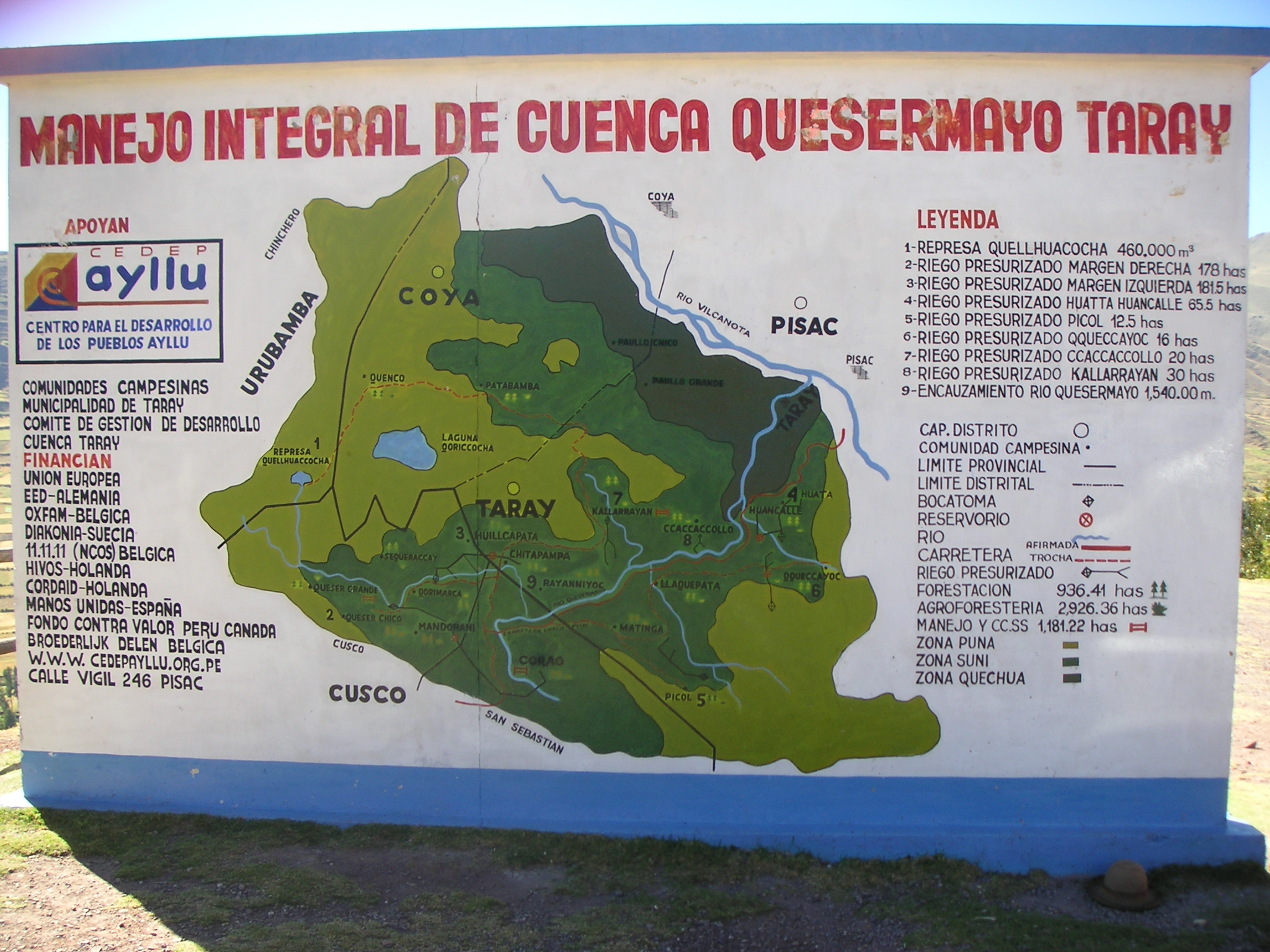 We stopped at Taray, on our way to the town of Pisac.