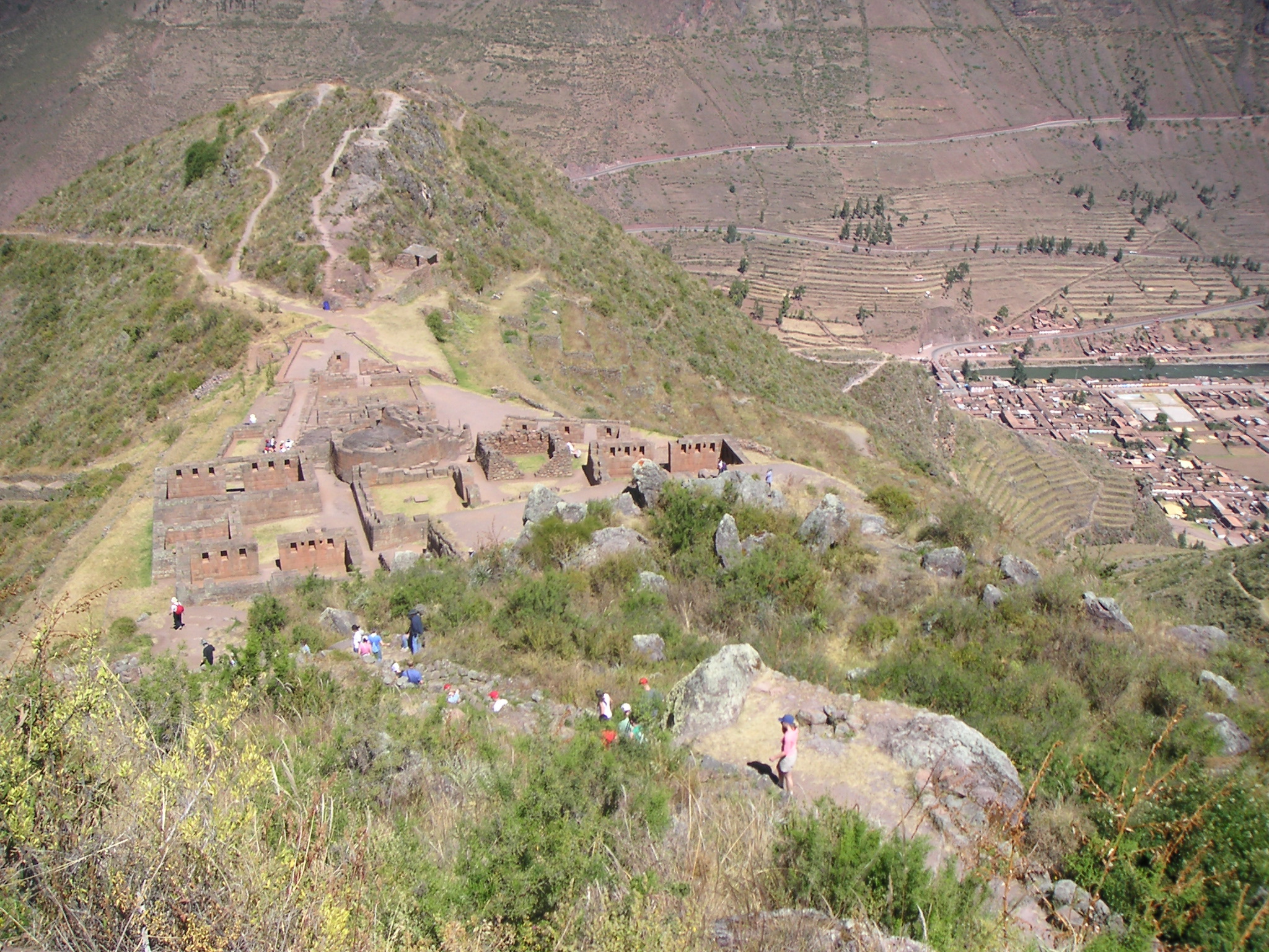 We are almost to the Pisac ruins.