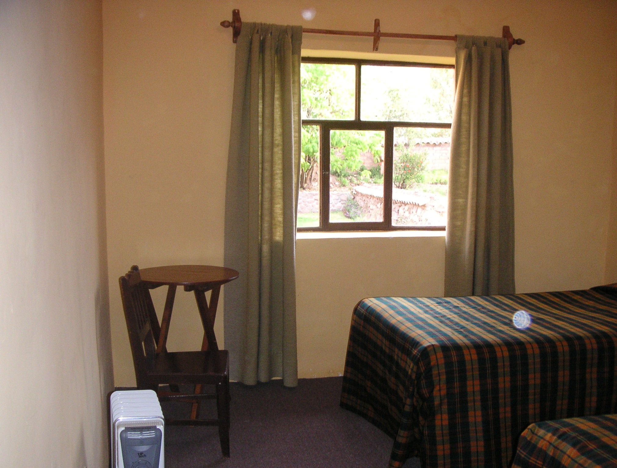 My room in the Hotel Monasterio la Recoleta, Urubamba.