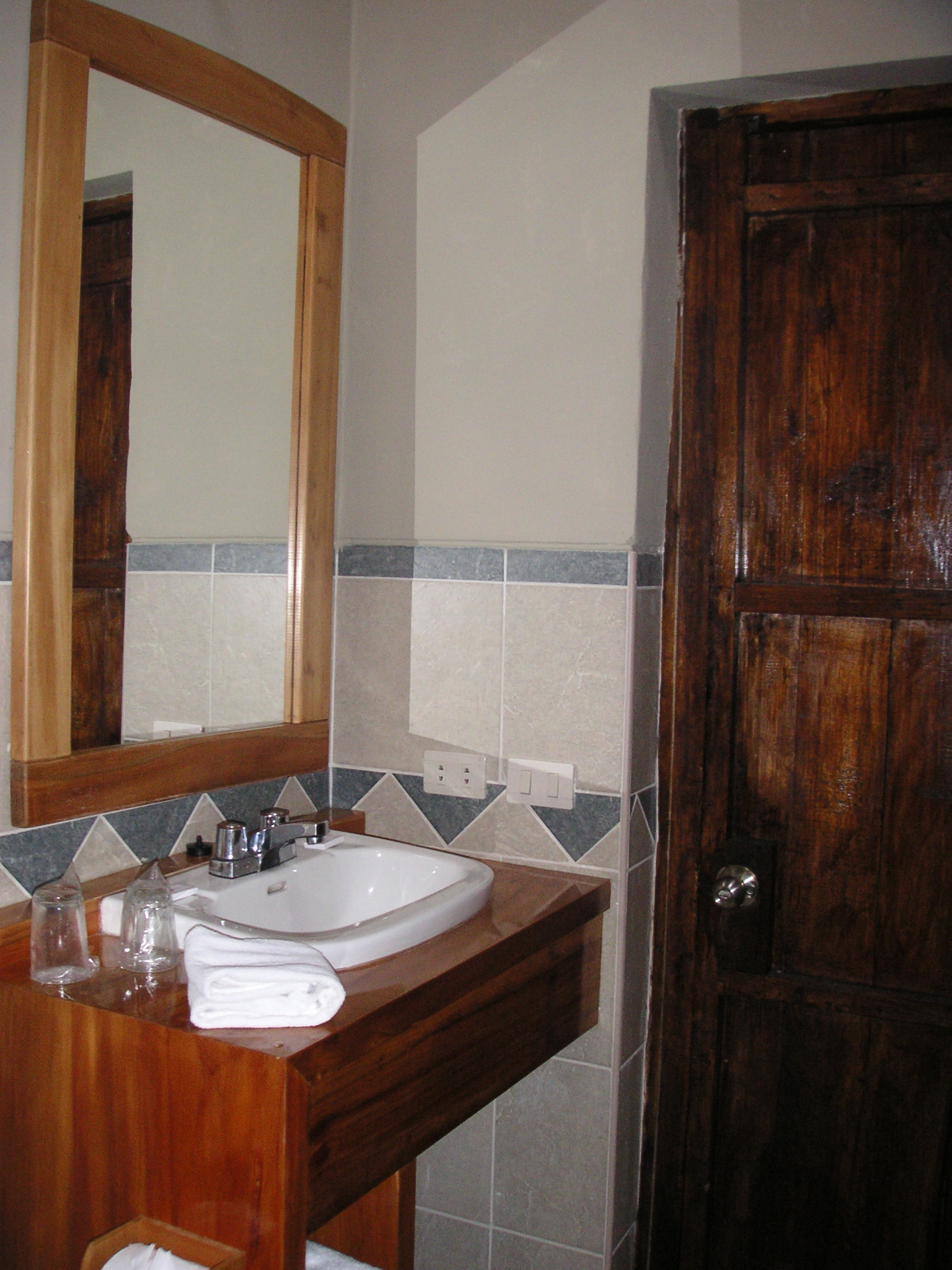 My bathroom in the Hotel Monasterio la Recoleta, Urubamba.