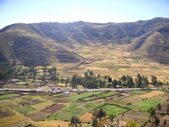 View of Taray from the road.