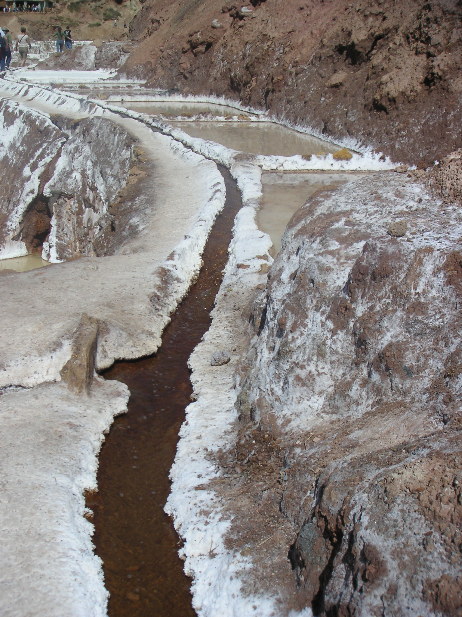 This is the trail we had to walk on. Scary!