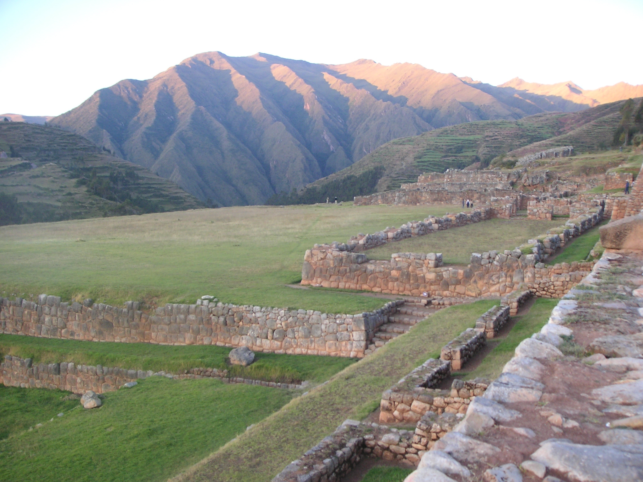 Ruins seen from the town of Chinchero.