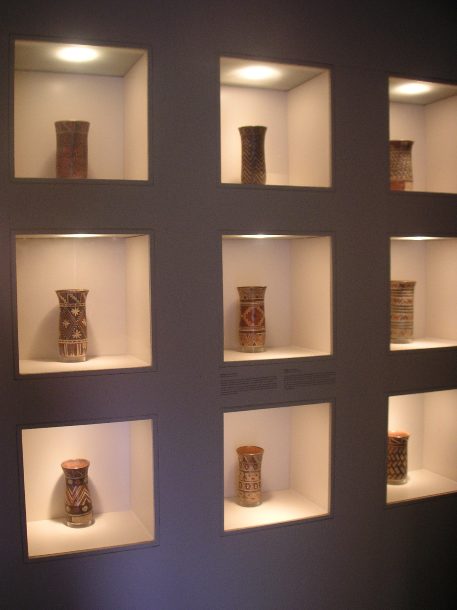 Exhibit in the Museo de Arte Precolombino, Cusco.