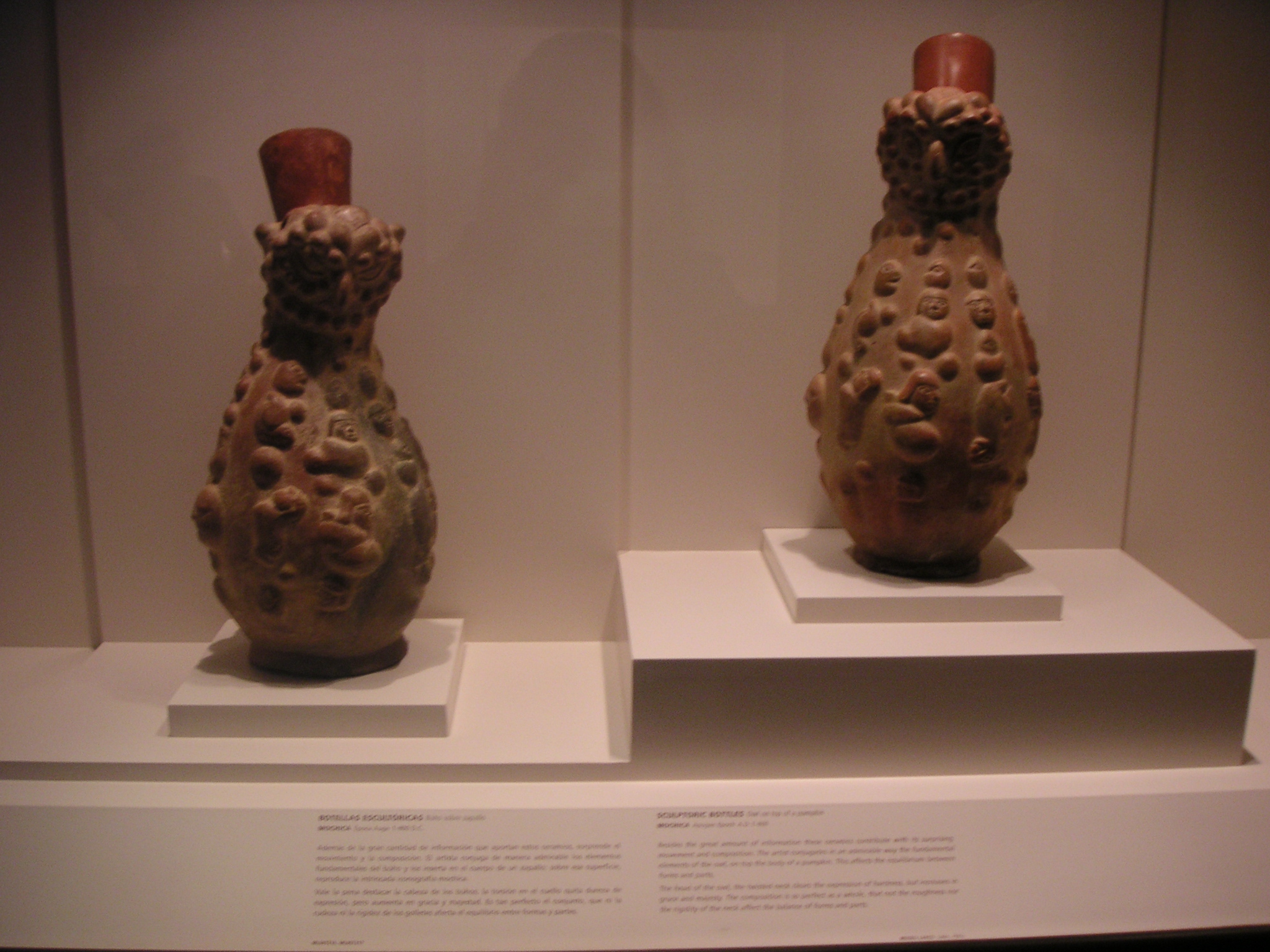 Exhibit in the Museo de Arte Precolombino, Cusco.