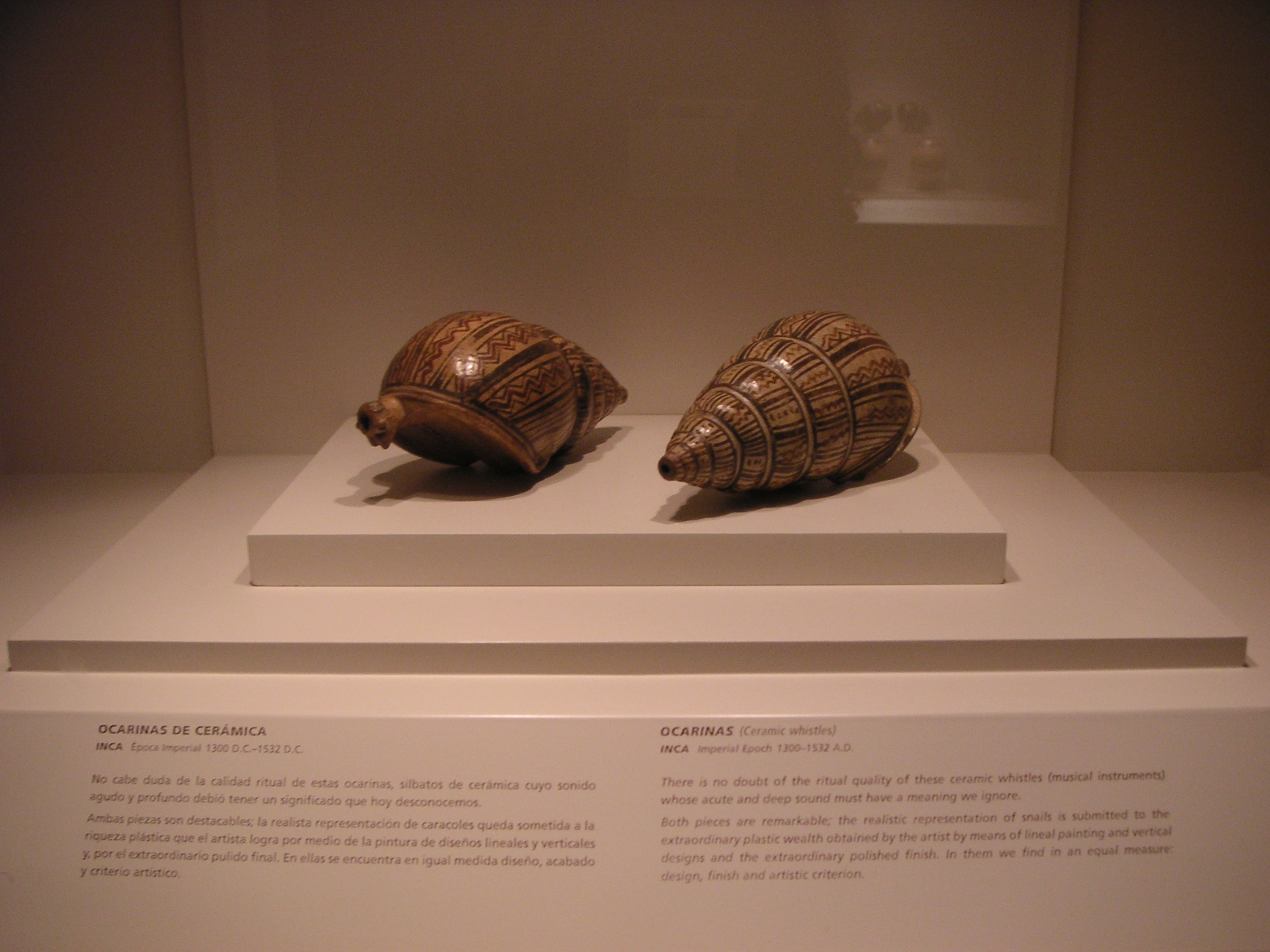 Exhibit in the Museo de Arte Precolombino, Cusco.