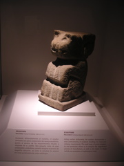 Exhibit in the Museo de Arte Precolombino, Cusco.