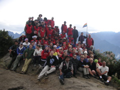 All of us with our guides and porters.