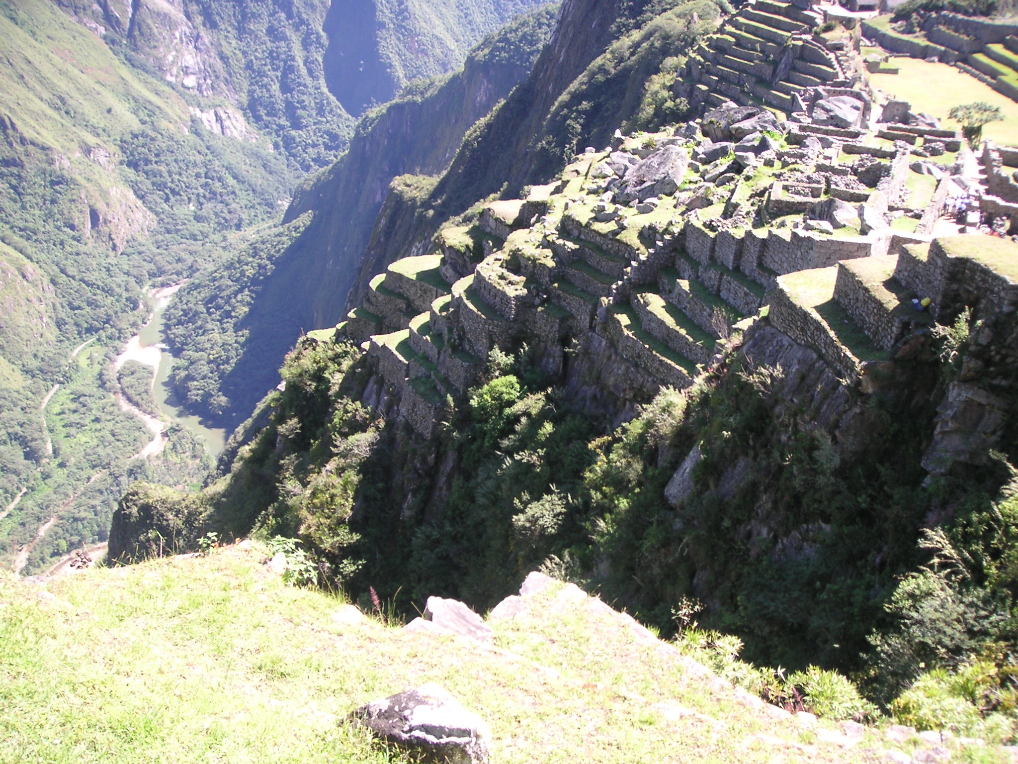 Views from inside Machu Picchu.