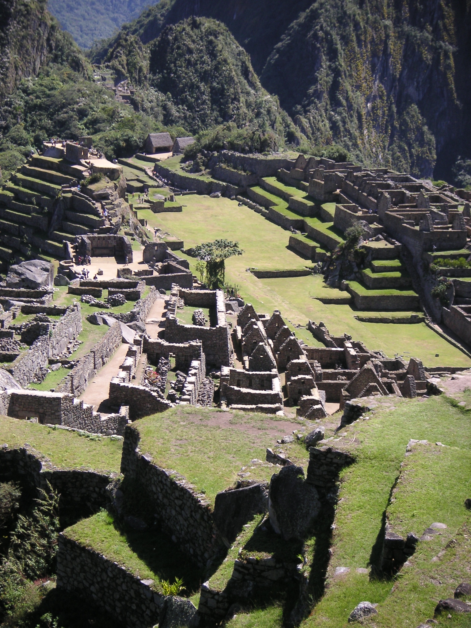 Views from inside Machu Picchu.