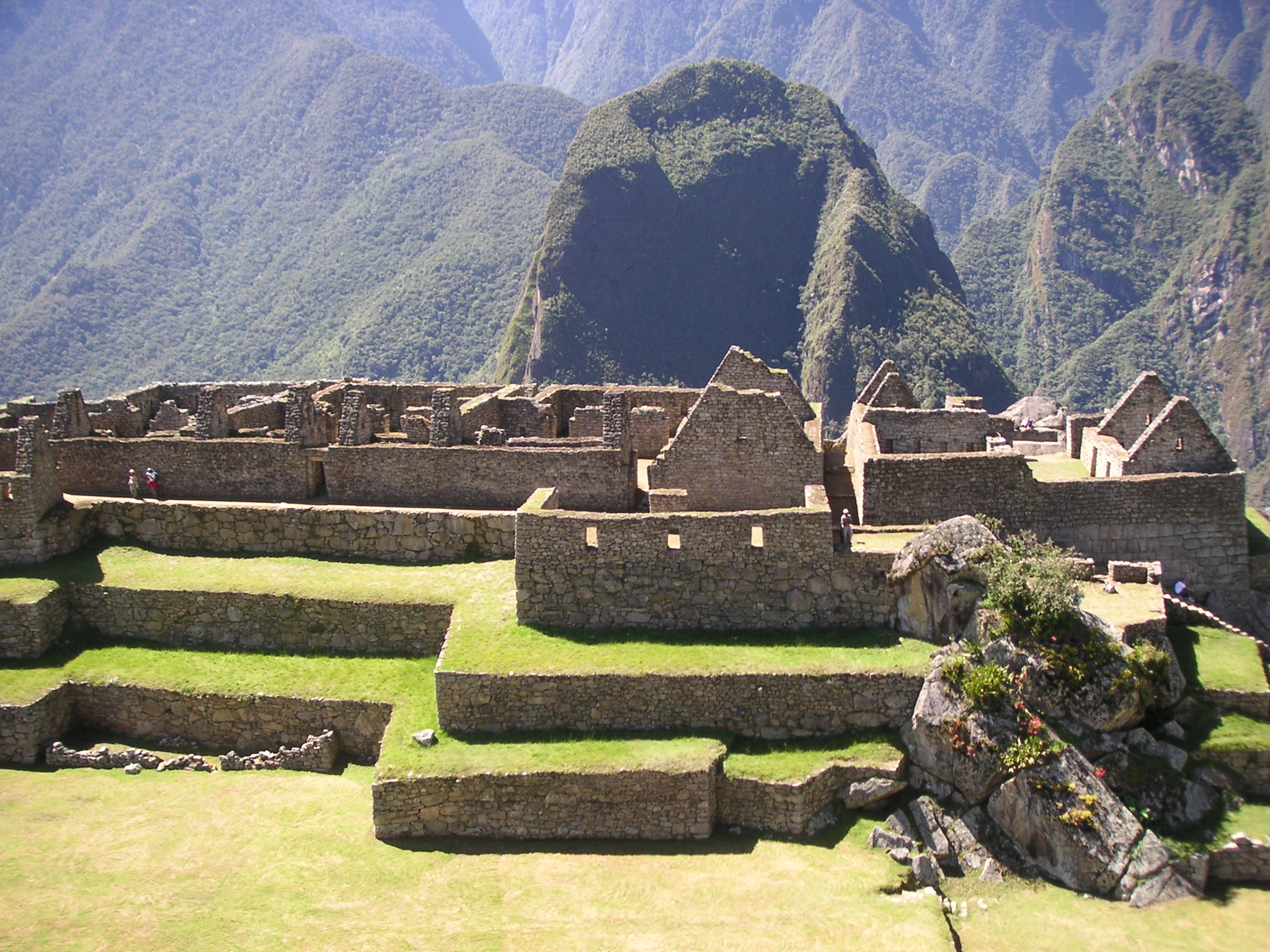 Views from inside Machu Picchu.