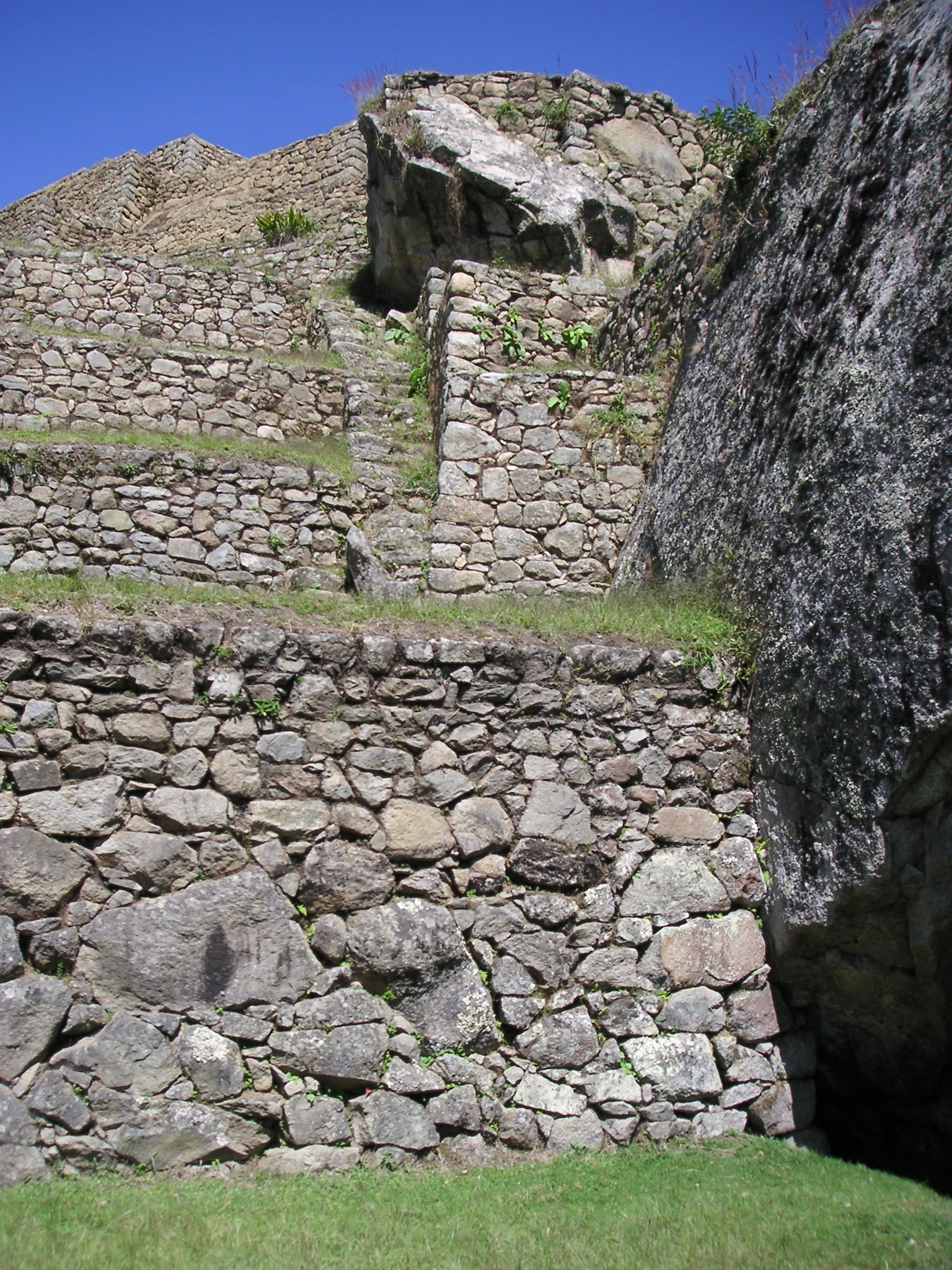 Views from inside Machu Picchu.