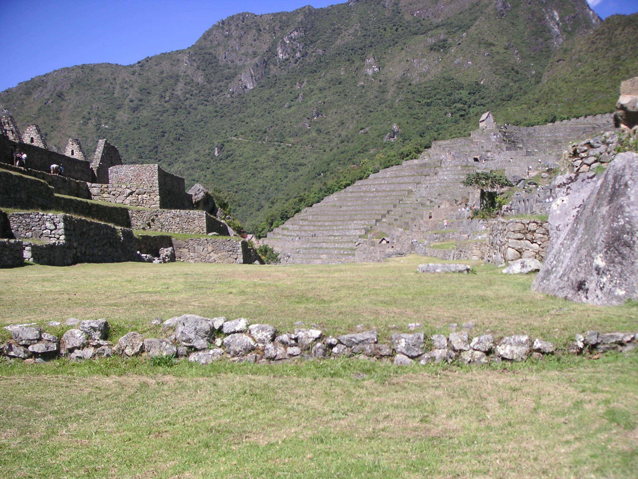 Views from inside Machu Picchu.