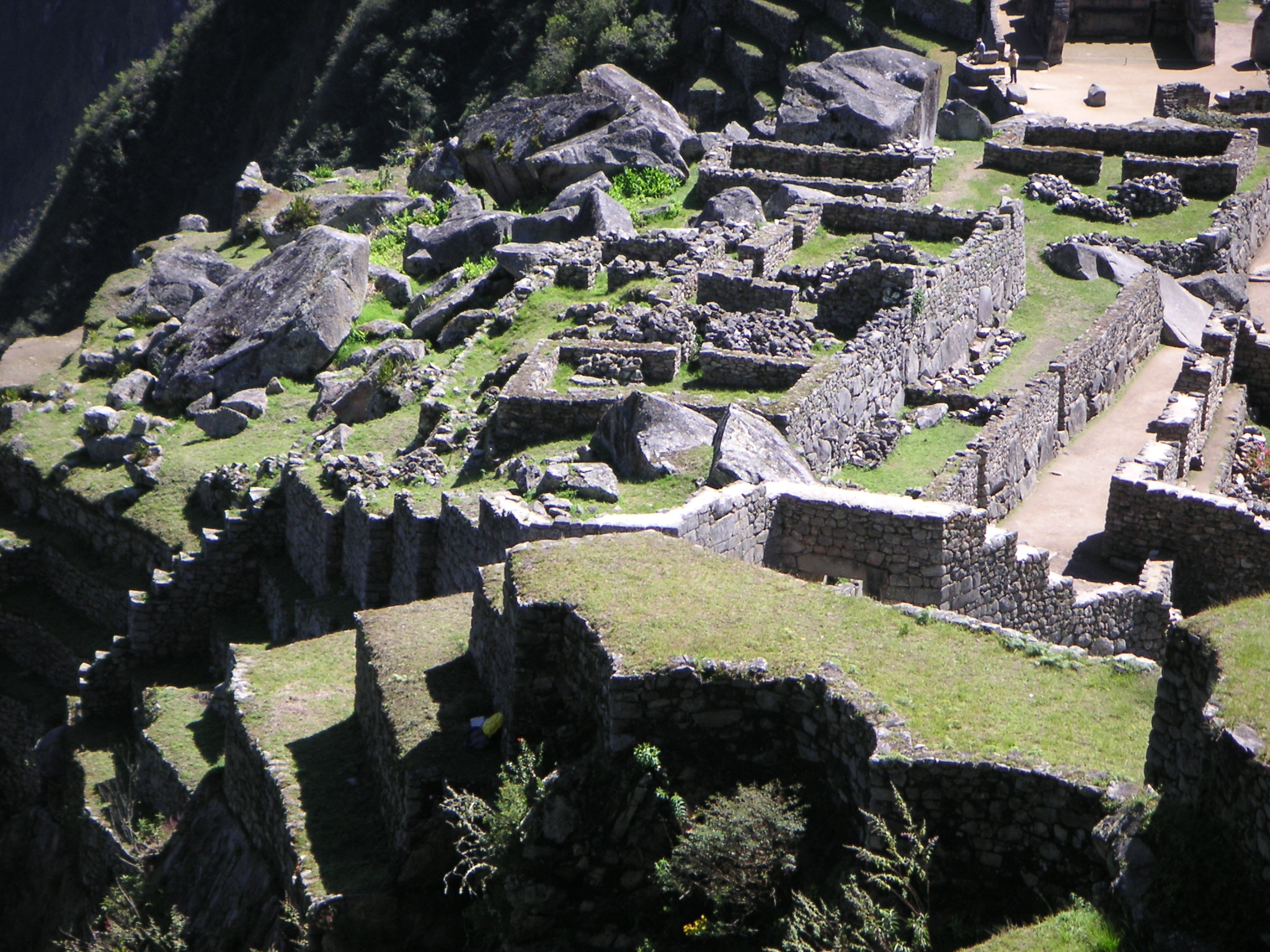 Views from inside Machu Picchu.