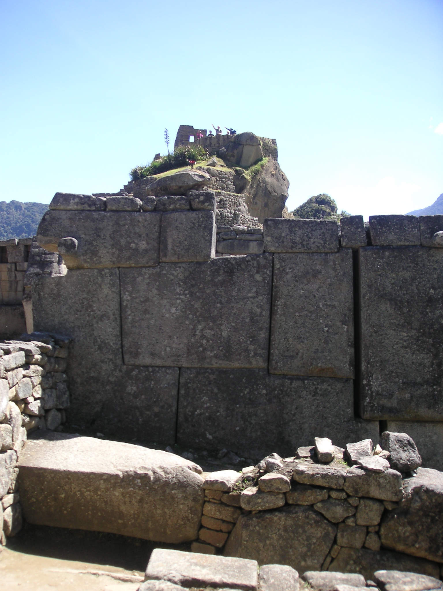 Views from inside Machu Picchu.