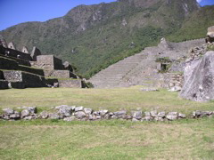 Views from inside Machu Picchu.