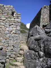 Views from inside Machu Picchu.