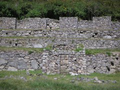 Views from inside Machu Picchu.