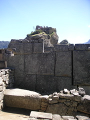 Views from inside Machu Picchu.