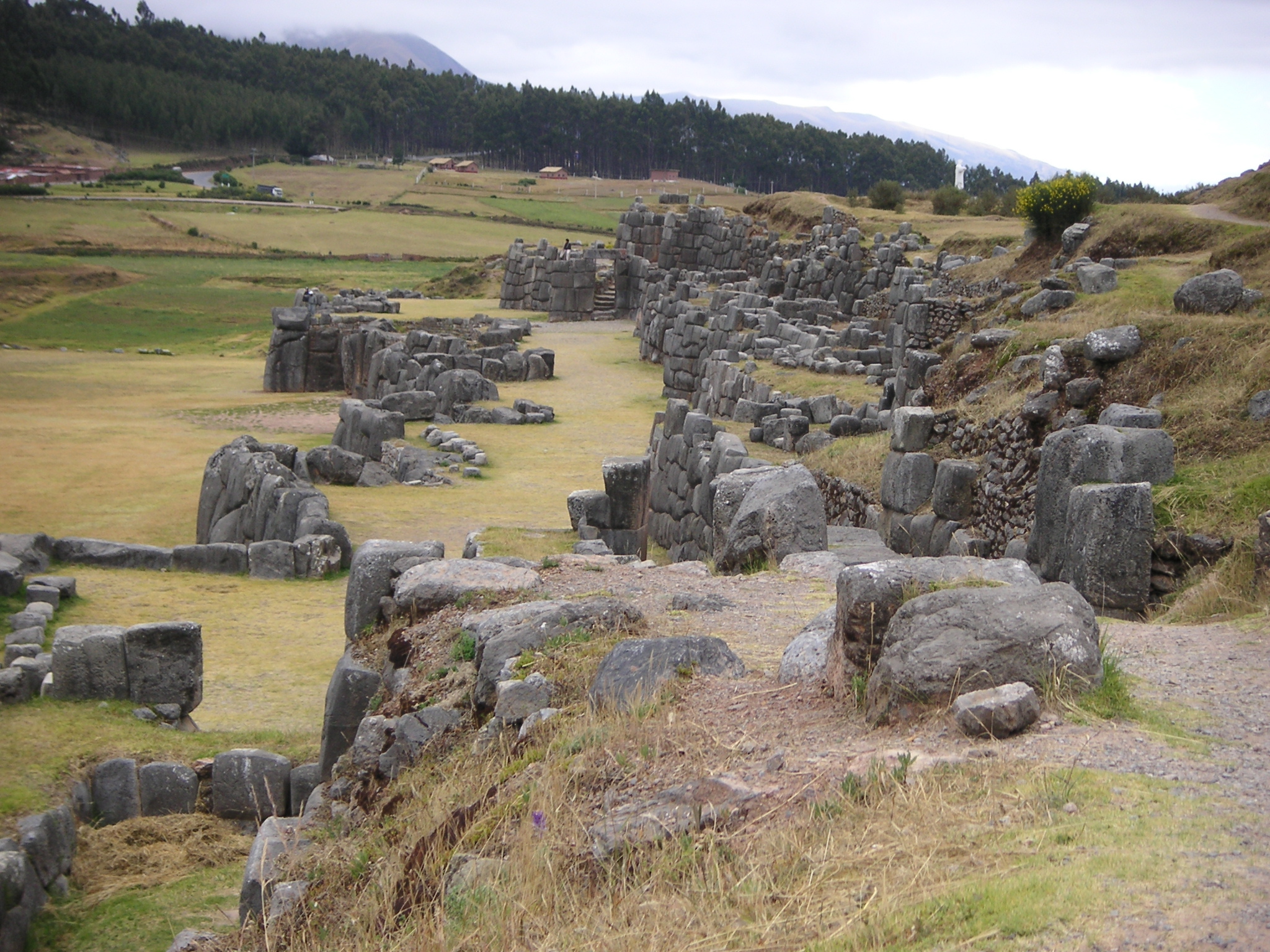 The ruins of Sacsayhuaman (Saqsaywaman), Cusco.