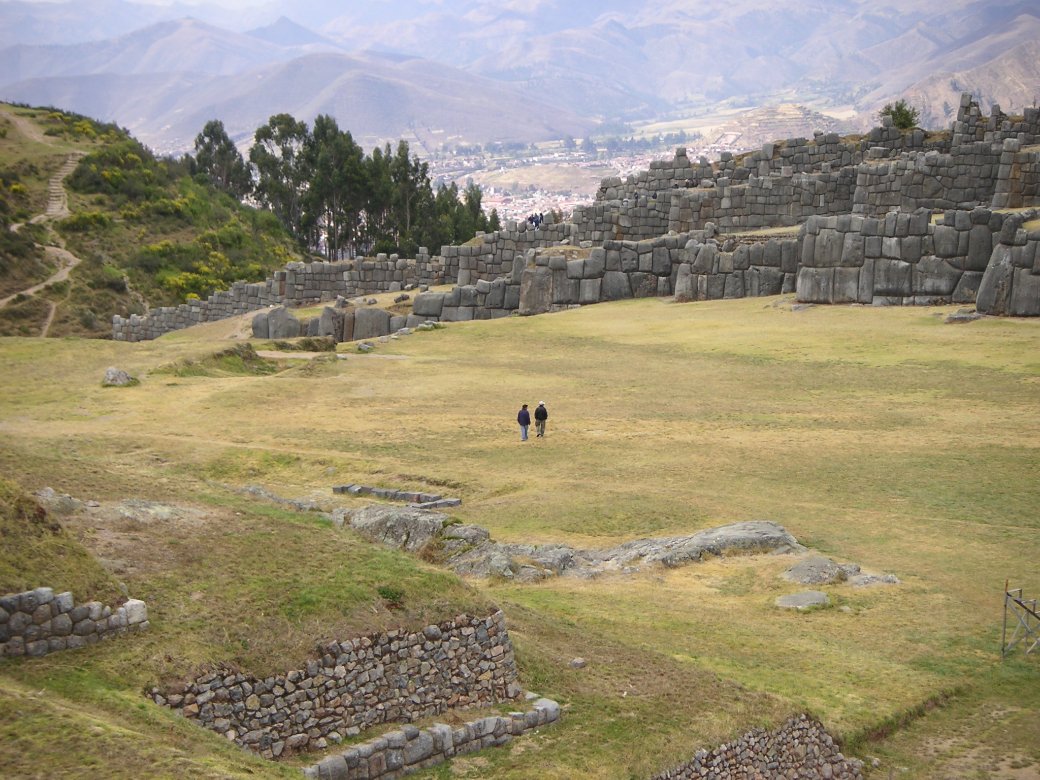 The ruins of Sacsayhuaman (Saqsaywaman), Cusco.