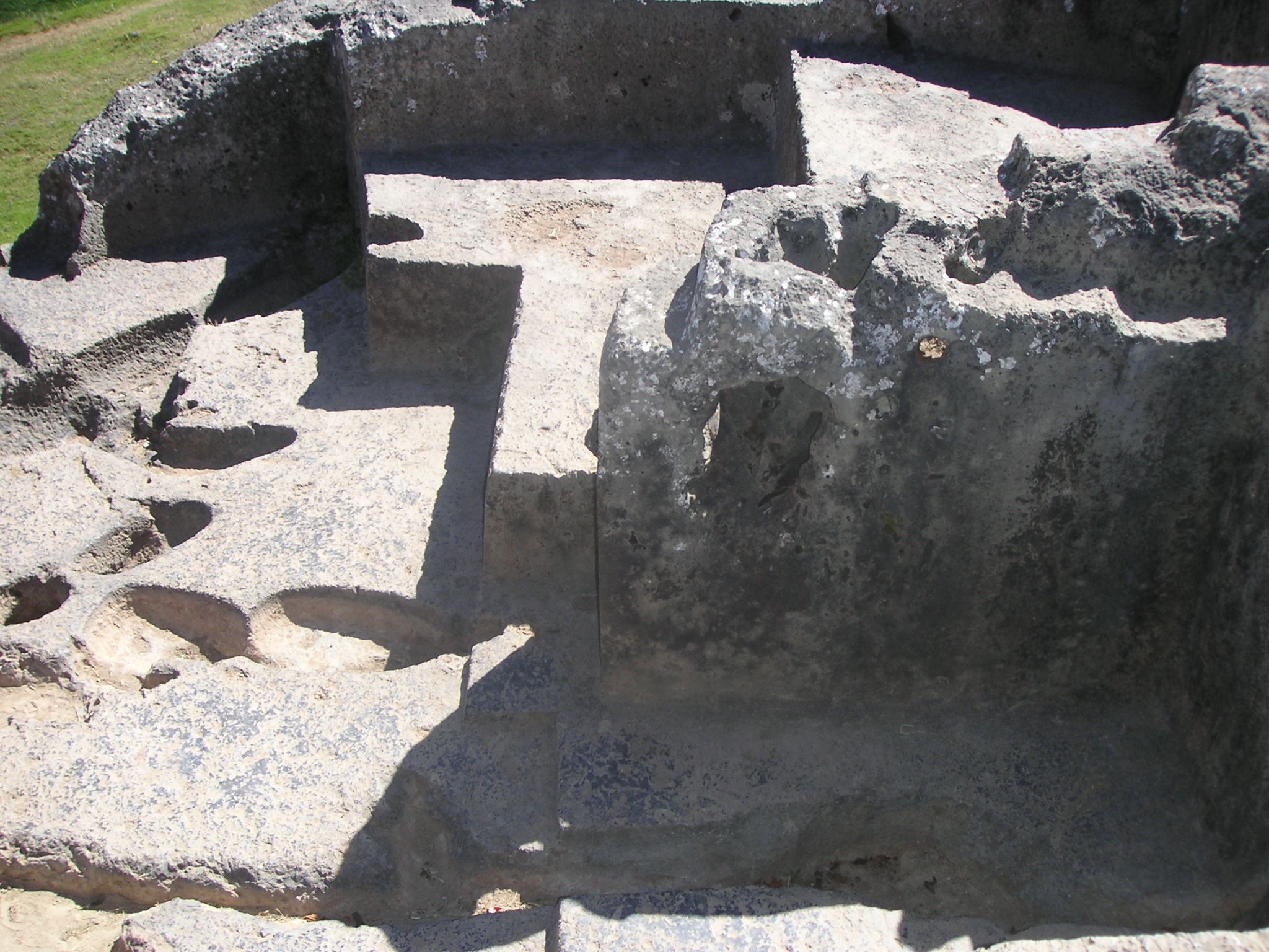 Kenko ruins, formed of limestone.