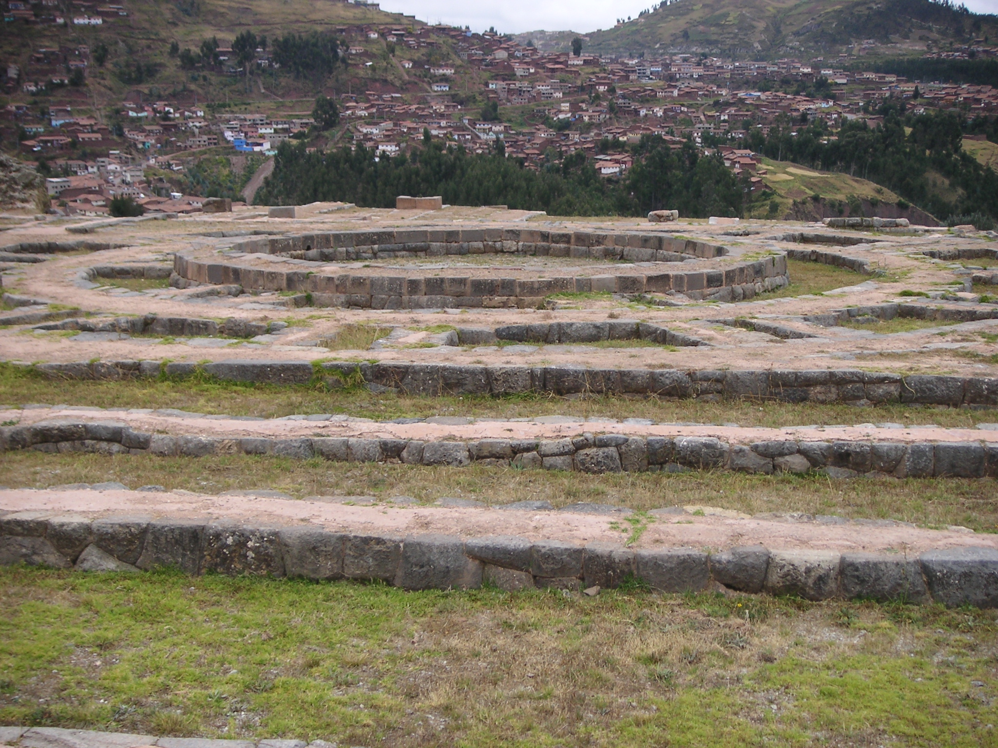 The ruins of Sacsayhuaman (Saqsaywaman), Cusco.