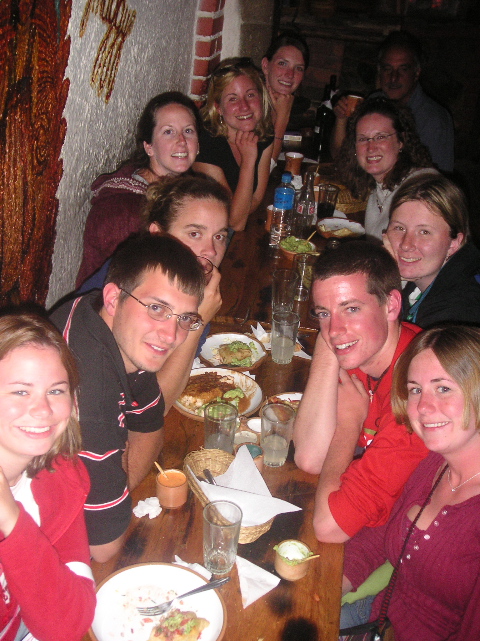 Dinner with friends the night before we leave for Lima. Chao Cusco!