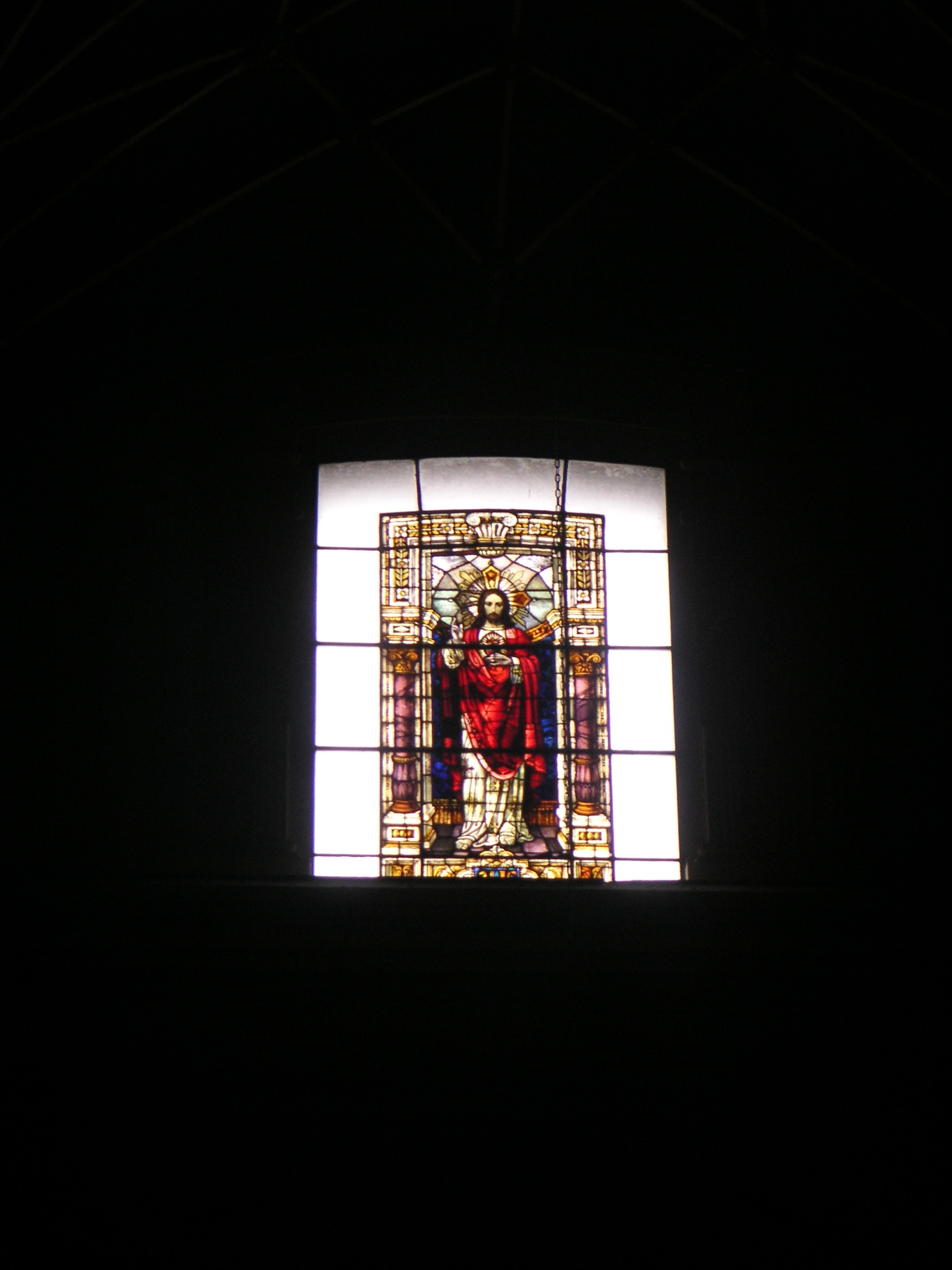 Inside La Catedral de Francisco Pizarro in Lima.