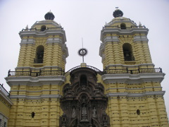 Convento de San Francisco in Lima.