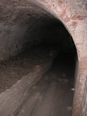 The catacombs underneath the Convento de San Francisco in Lima.