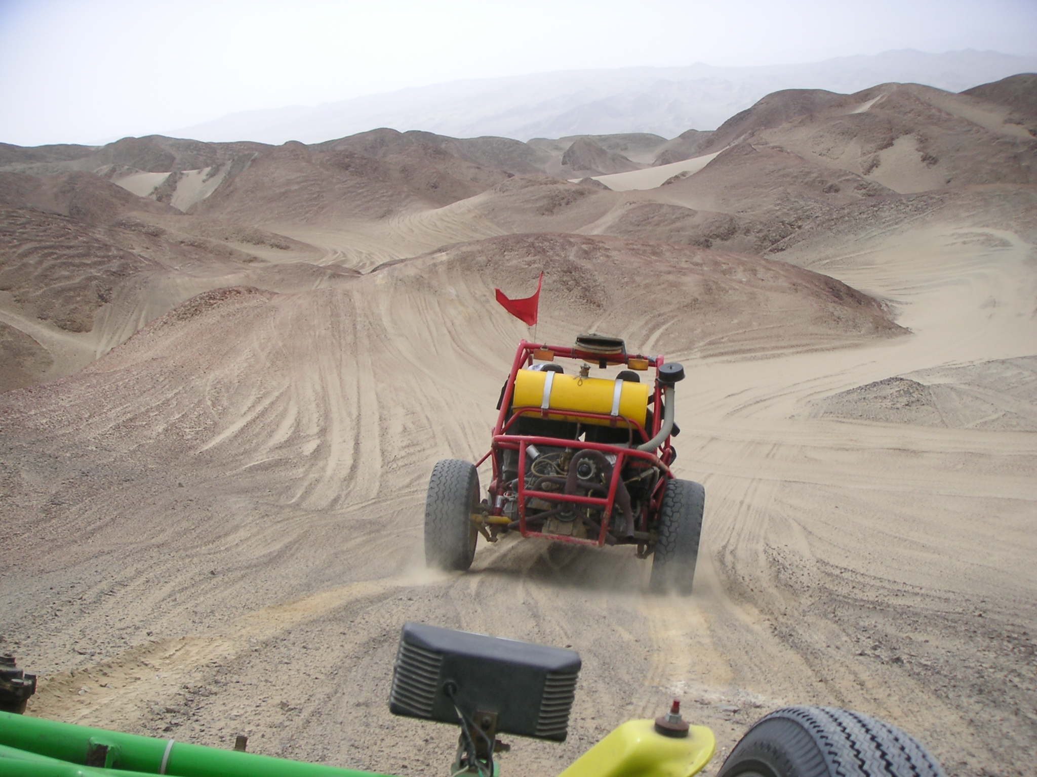 The dune buggy ride.