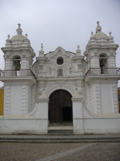 The slave church at the Hotel-Hacienda San José, Chincha.