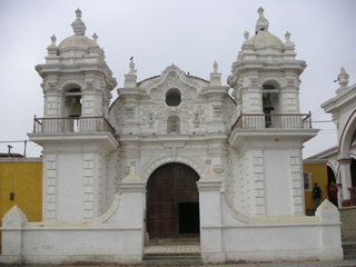 The slave church at the Hotel-Hacienda San José, Chincha.