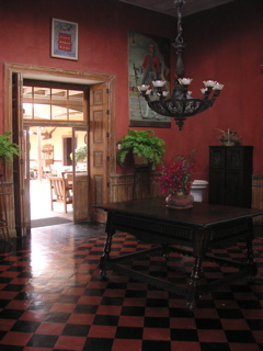 Inside the Hotel-Hacienda San José, Chincha.