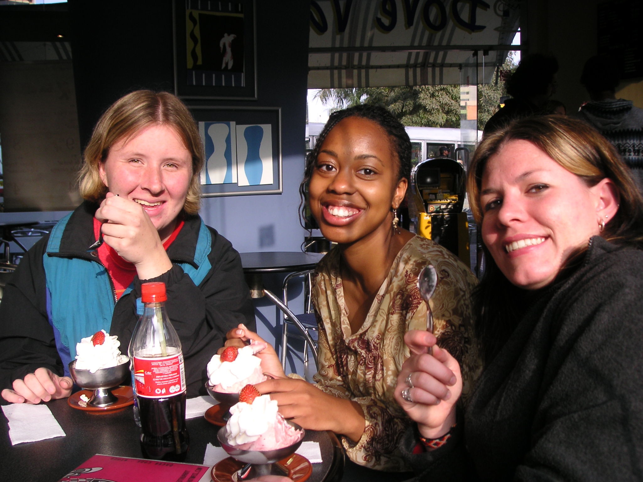 Heather, Shannon, and Jillian in Dove Vai.