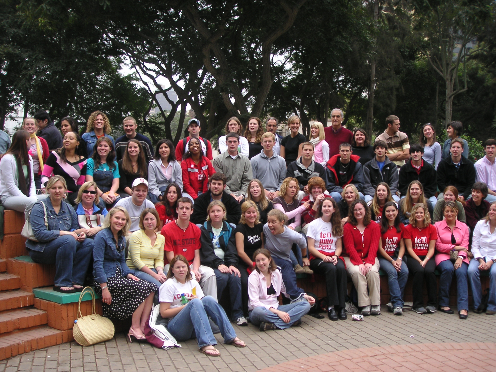 Group picture in Parque Roosevelt.