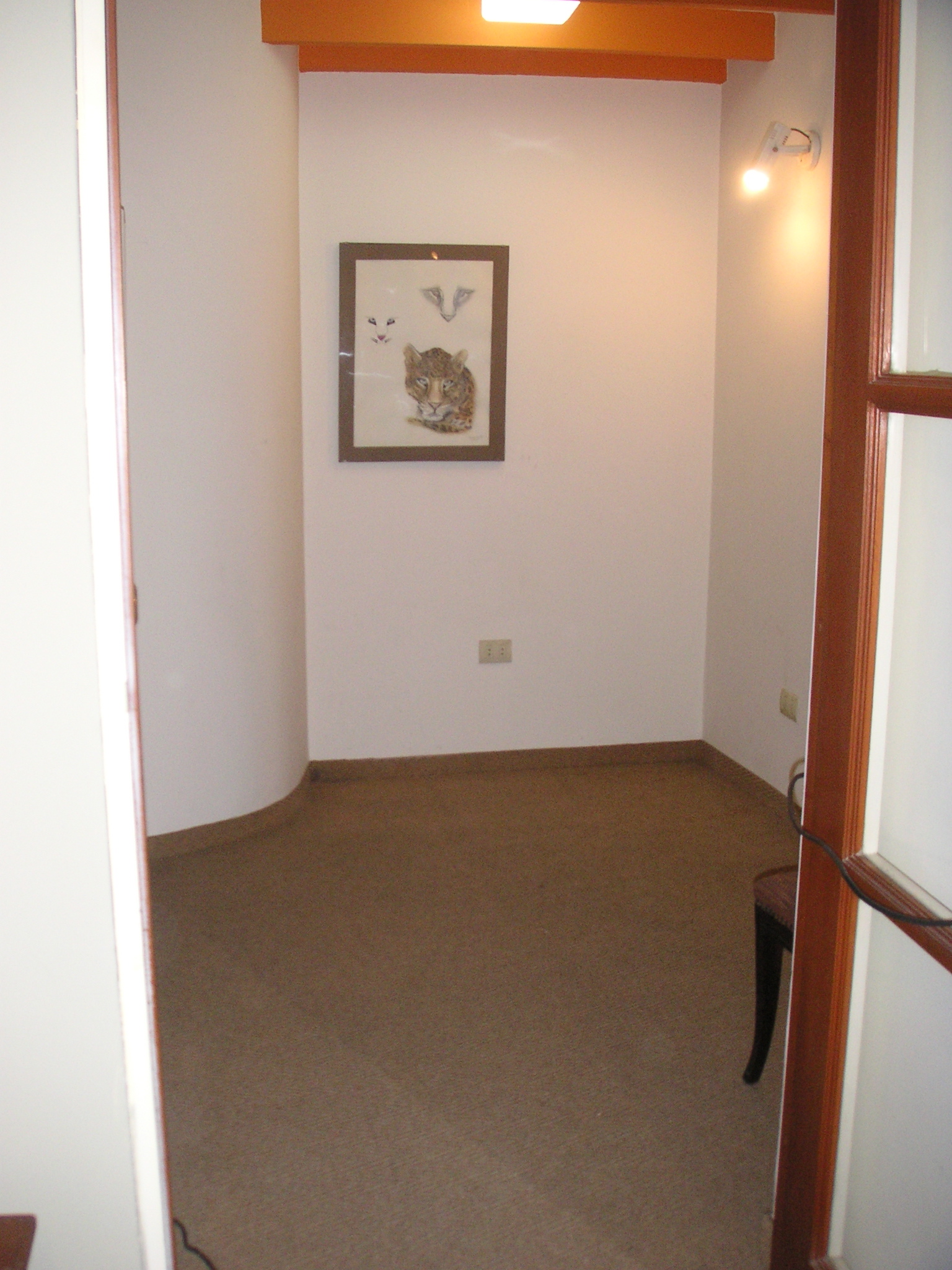 Our bedroom alcove at Maritza's house, Surco, Lima, Perú. Andrea and I lived here for 4 weeks.