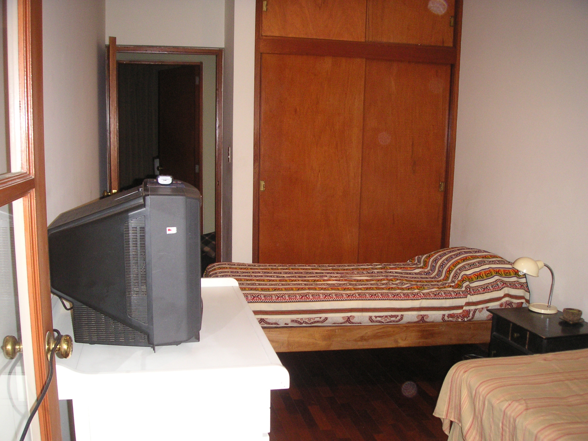 Our bedroom at Maritza's house, Surco, Lima, Perú. Andrea and I lived here for 4 weeks.