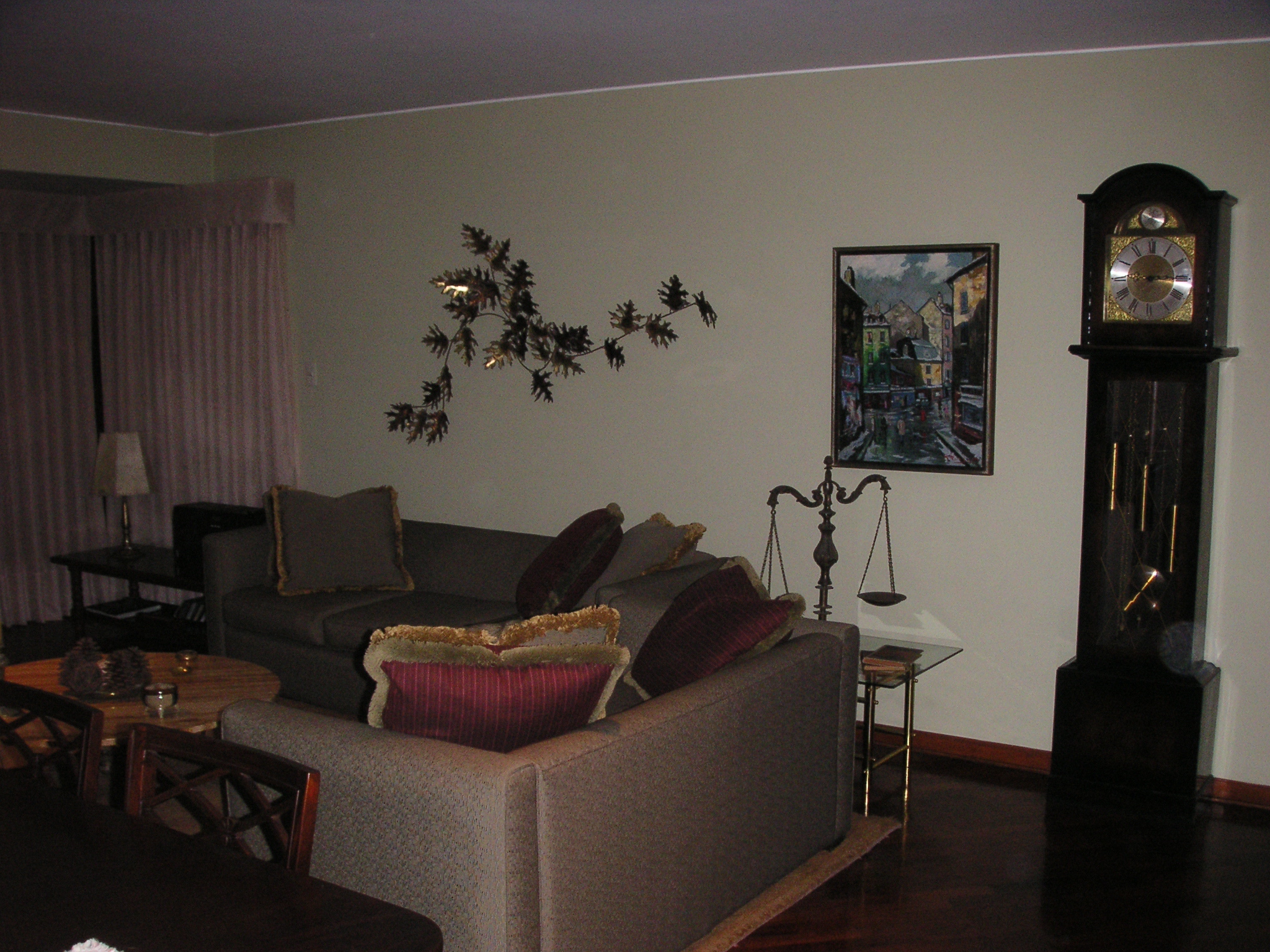 The living room at Maritza's house, Surco, Lima, Perú. Andrea and I lived with Maritza for 4 weeks.